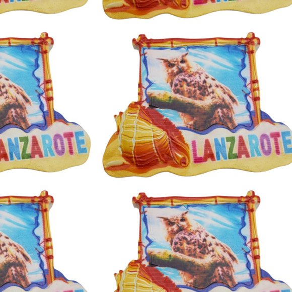 Lanzarote Spain Souvenir Fridge Magnet Refrigerator Magnetic Gift Collectible 3D - Picture 4 of 4